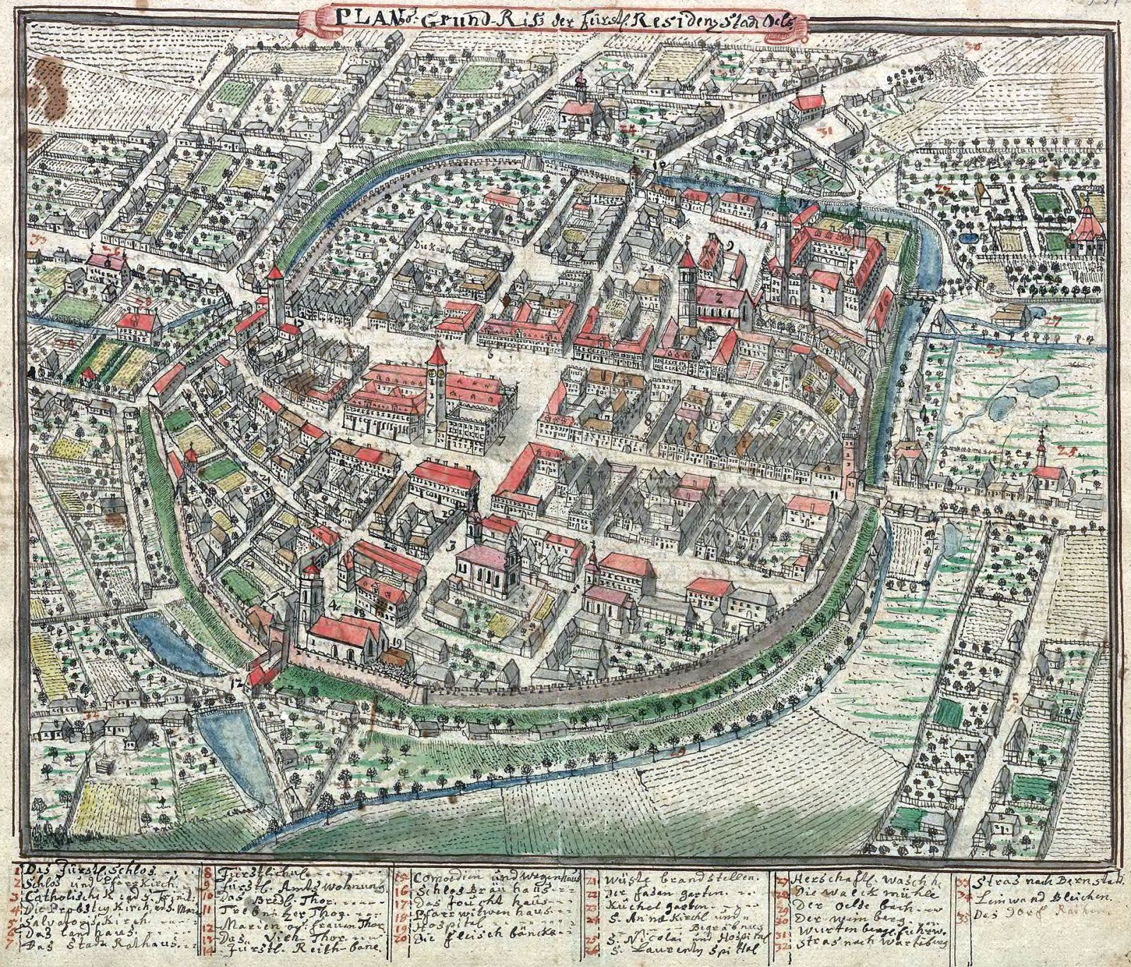 Ośrodek historyczny miasta, Oleśnica