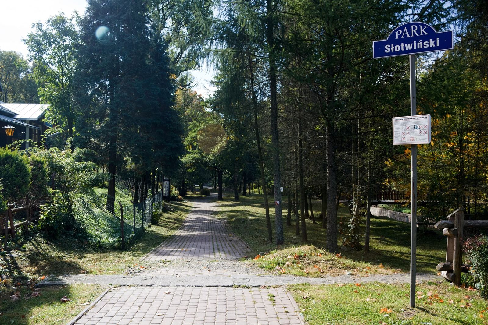 Park Słotwiński, Krynica-Zdrój