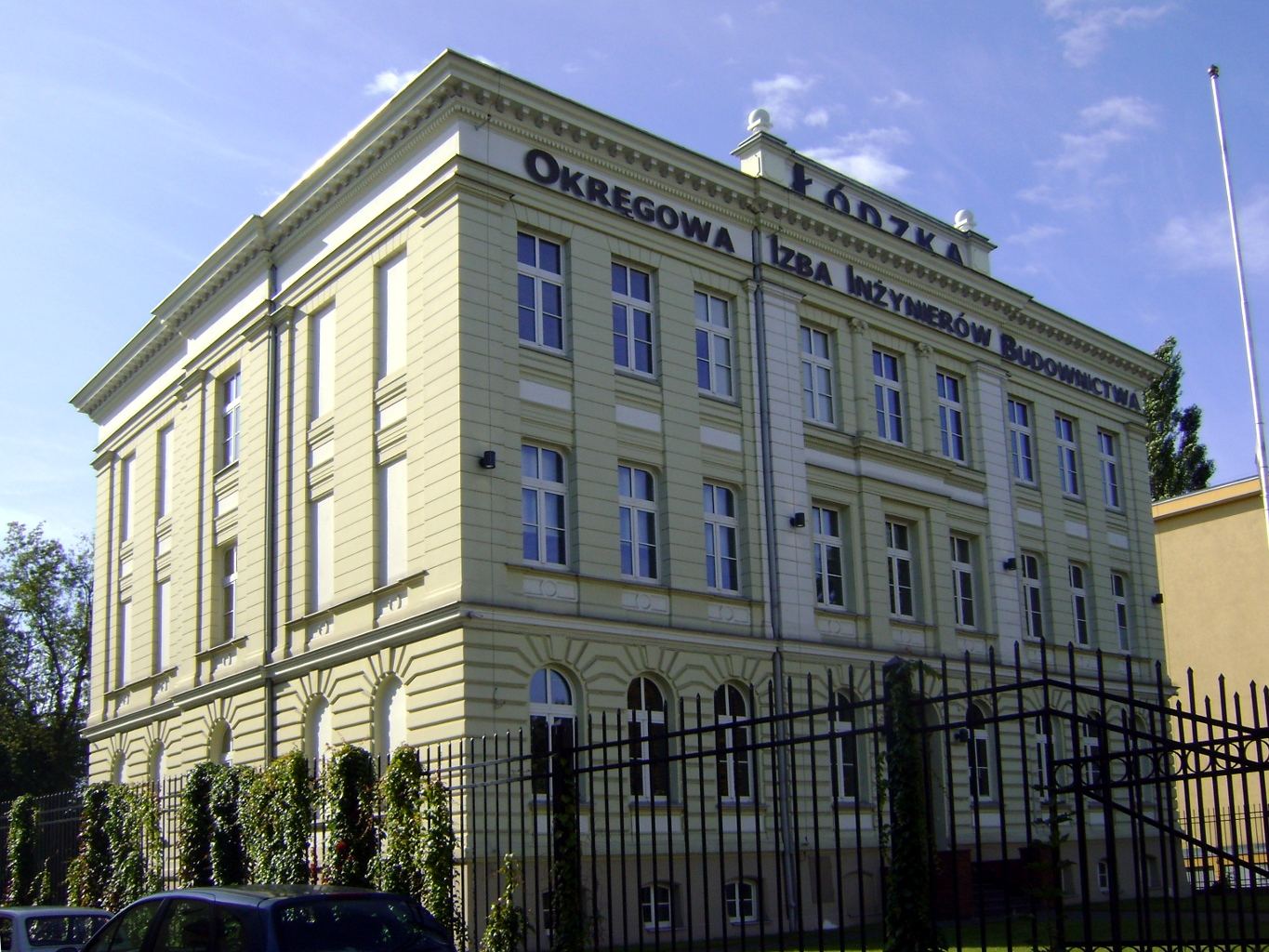Dom ochrony dla dziewcząt wyznania mojżeszowego, ob. budynek biurowy, Łódź
