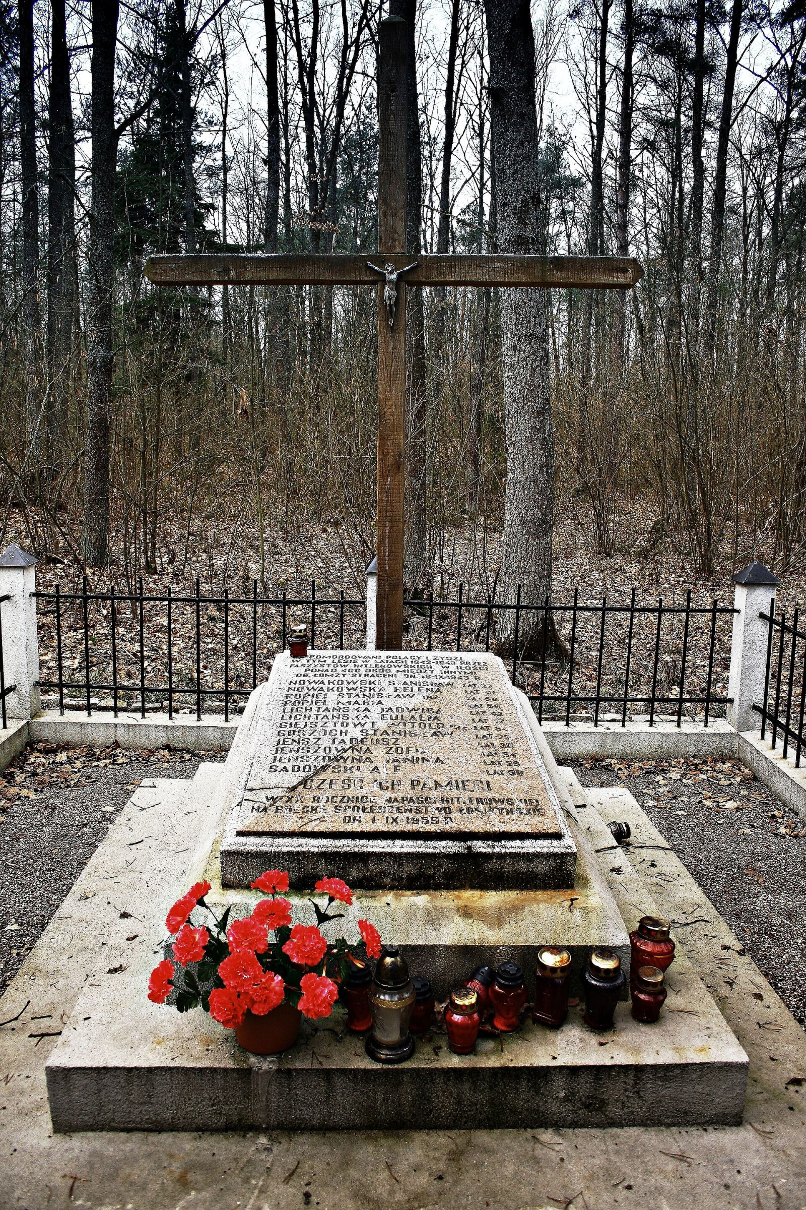 Cmentarz-mogiła zbiorowa z II wojny światowej, Pniewo
