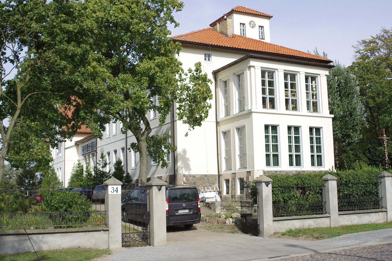 Pałac, ob. szkoła, Rzepczyno