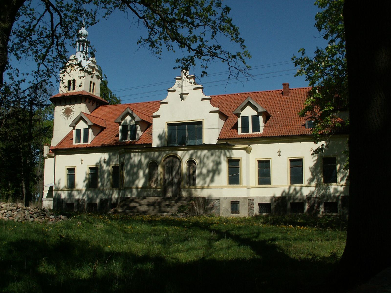 Zespół parkowo-pałacowy, Laskowo
