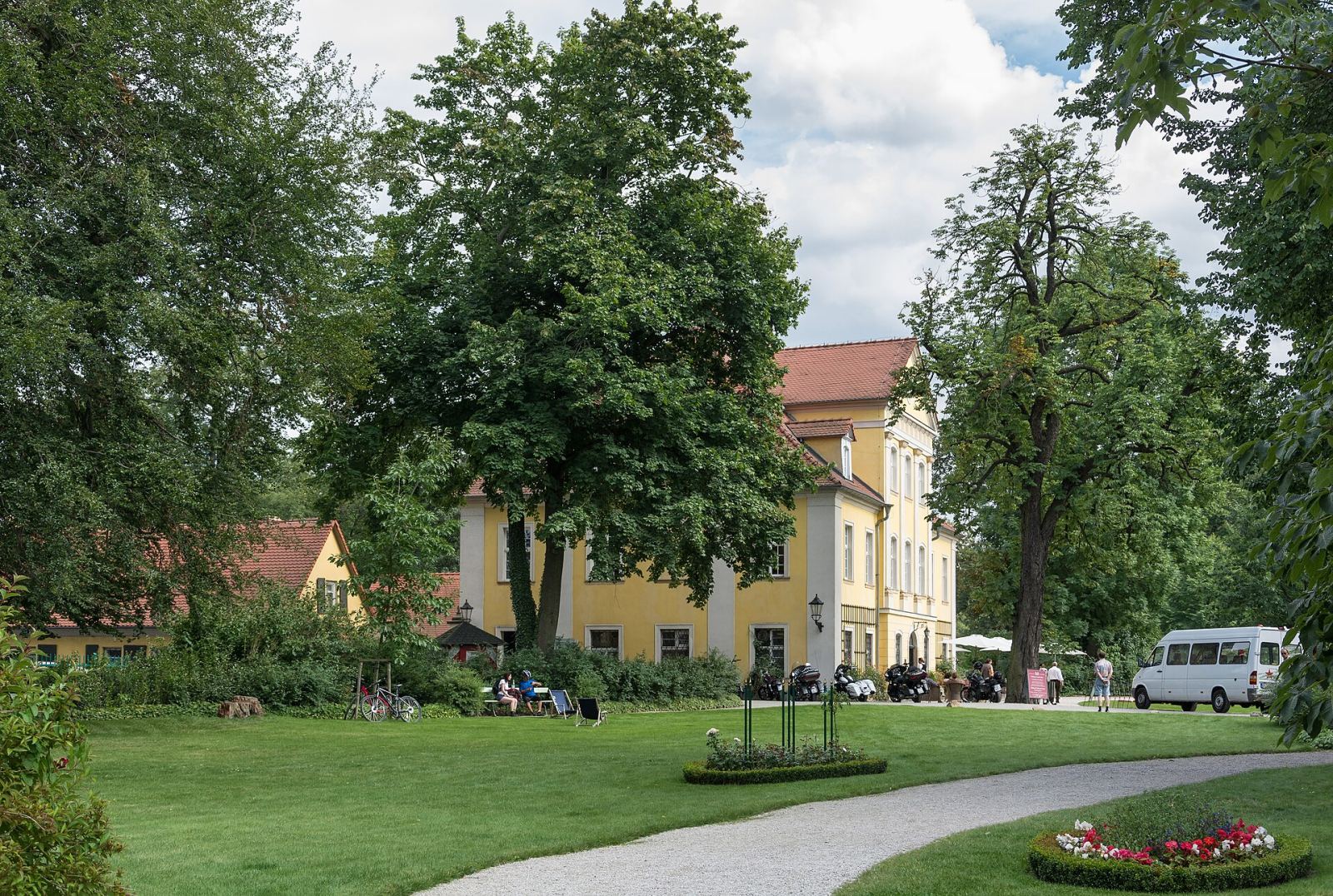 Park, Łomnica
