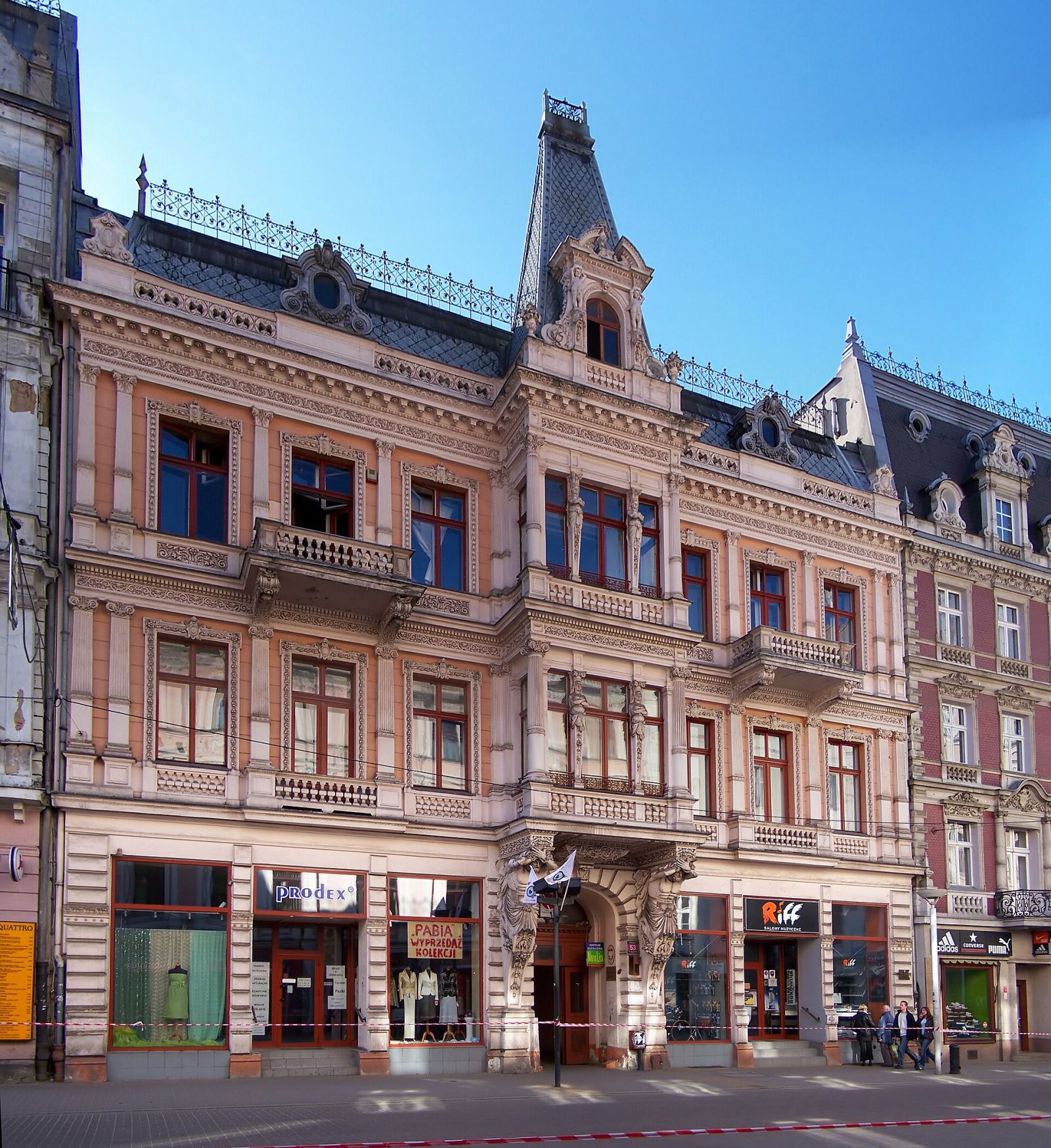 Kamienica, Łódź