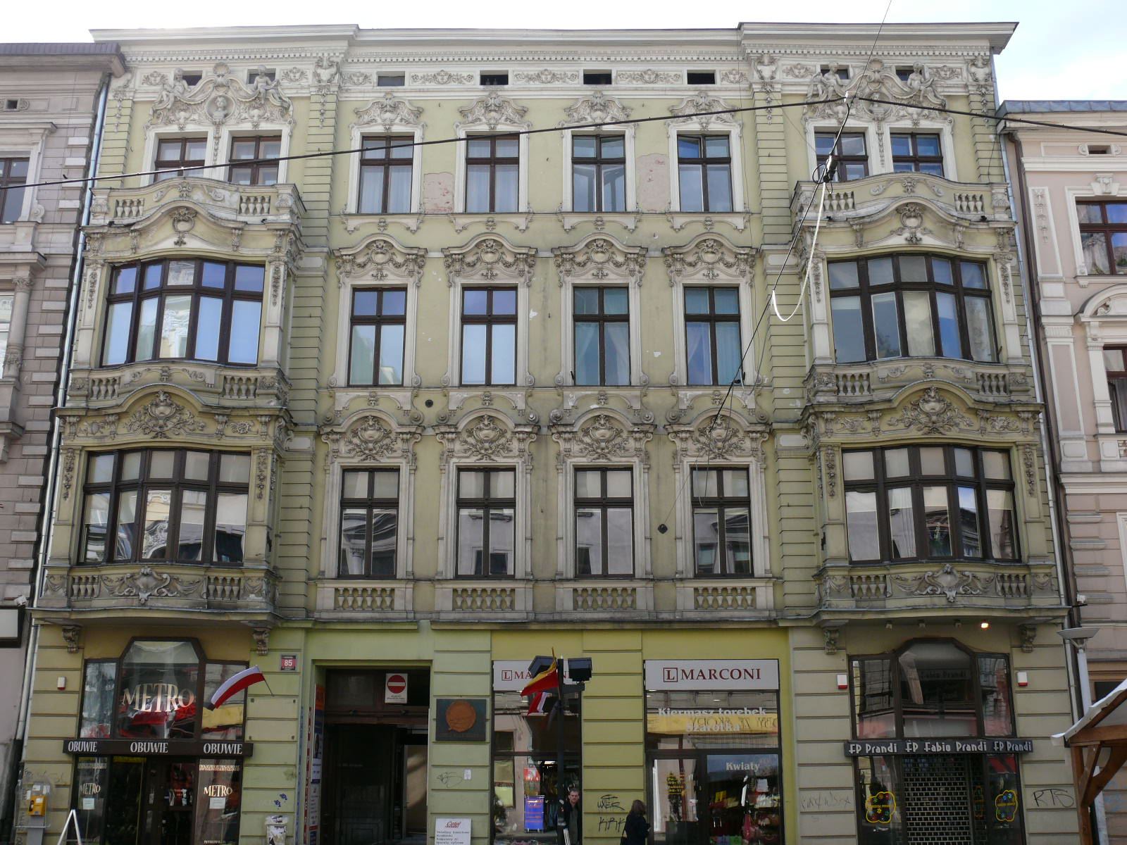 Kamienica z oficynami, Łódź