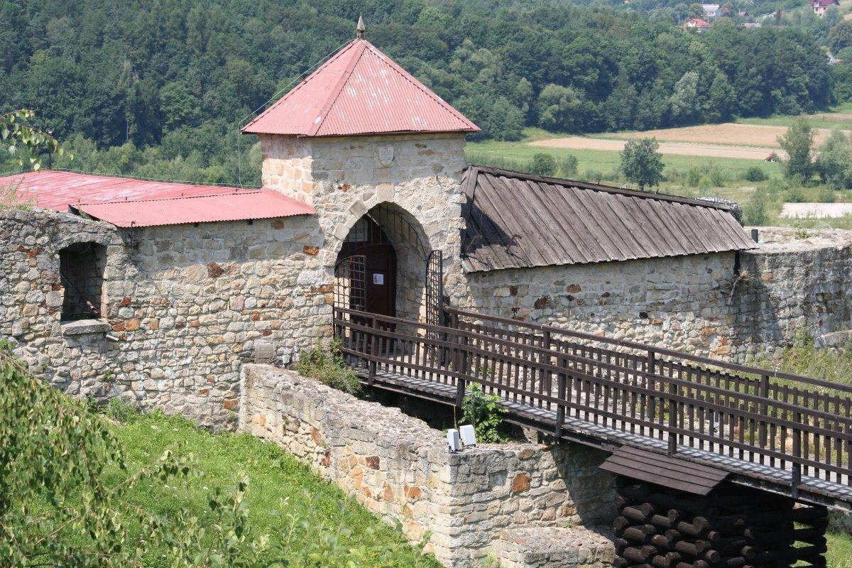 Ruiny zamku, Dobczyce