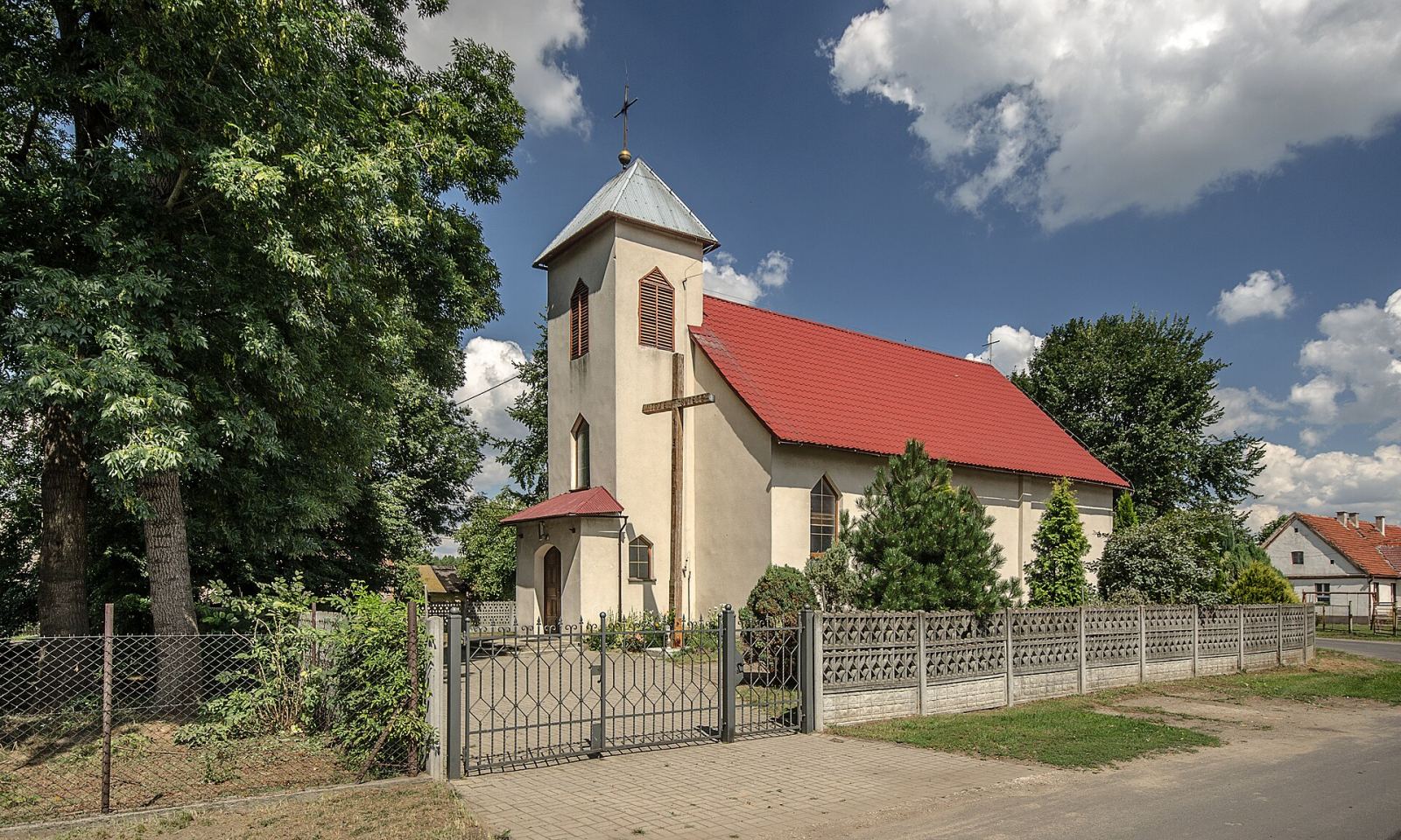 Kościół ewangelicki, ob. rzymskokatolicki filialny pw. Matki Boskiej Częstochowskiej, Prędocin