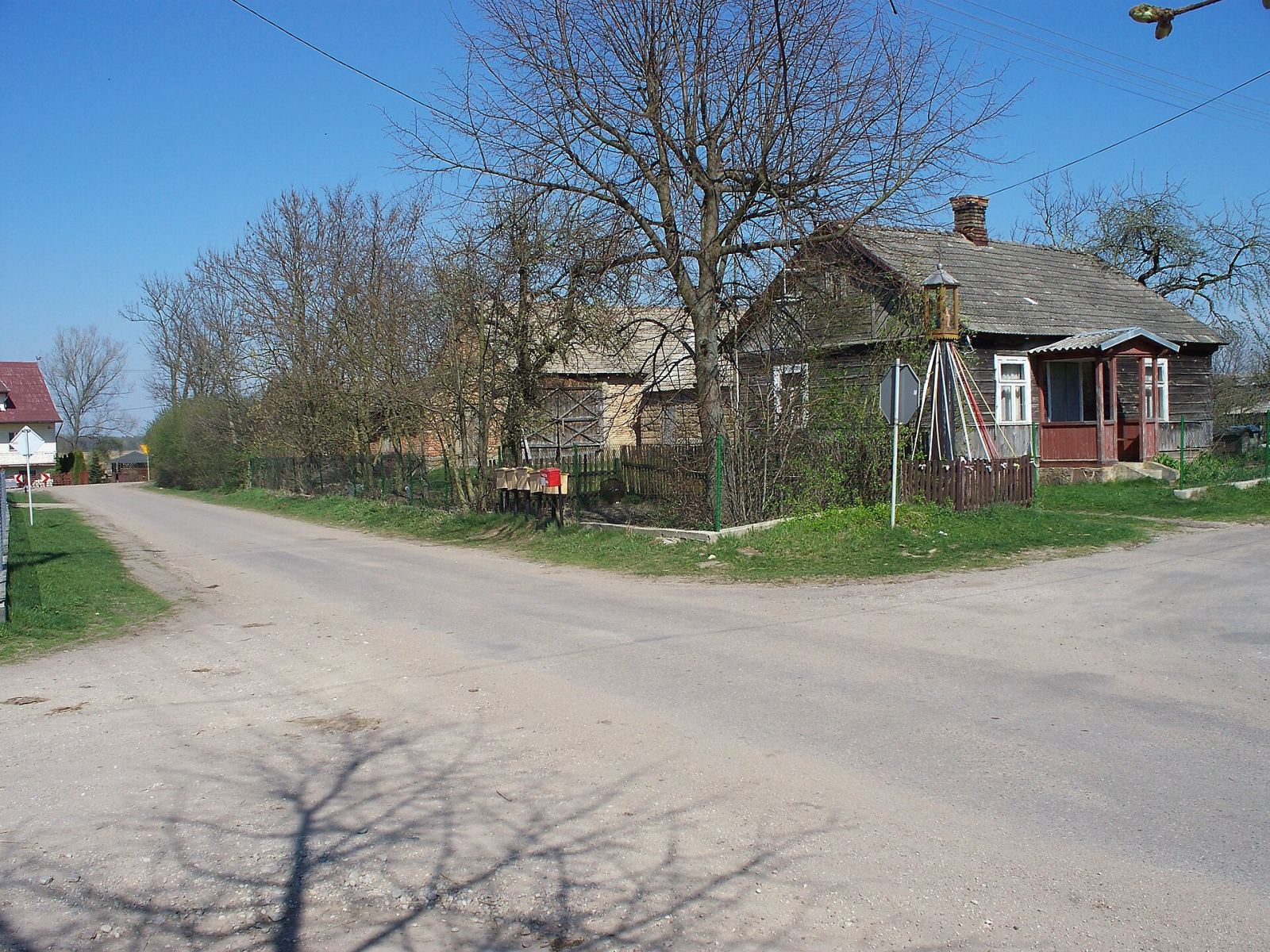 Układ dawnego miasta, Waniewo