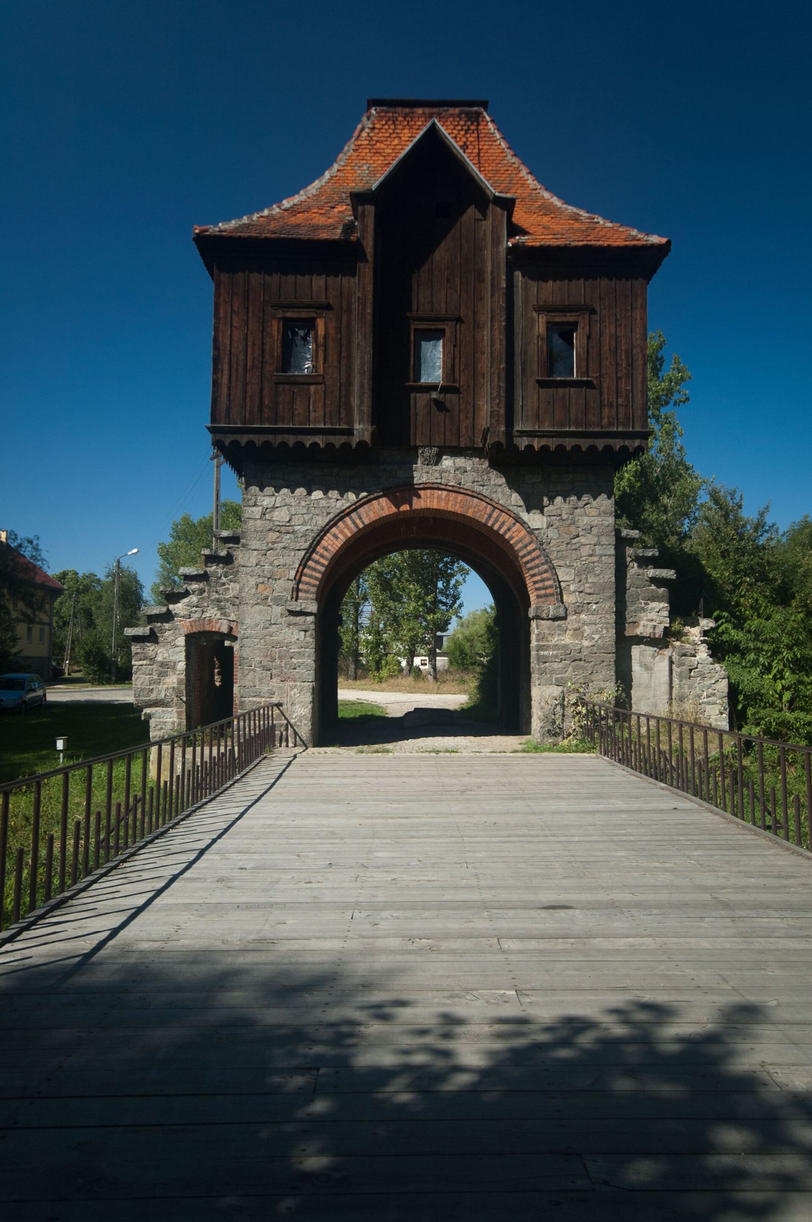 Budynek bramny, Krobielowice