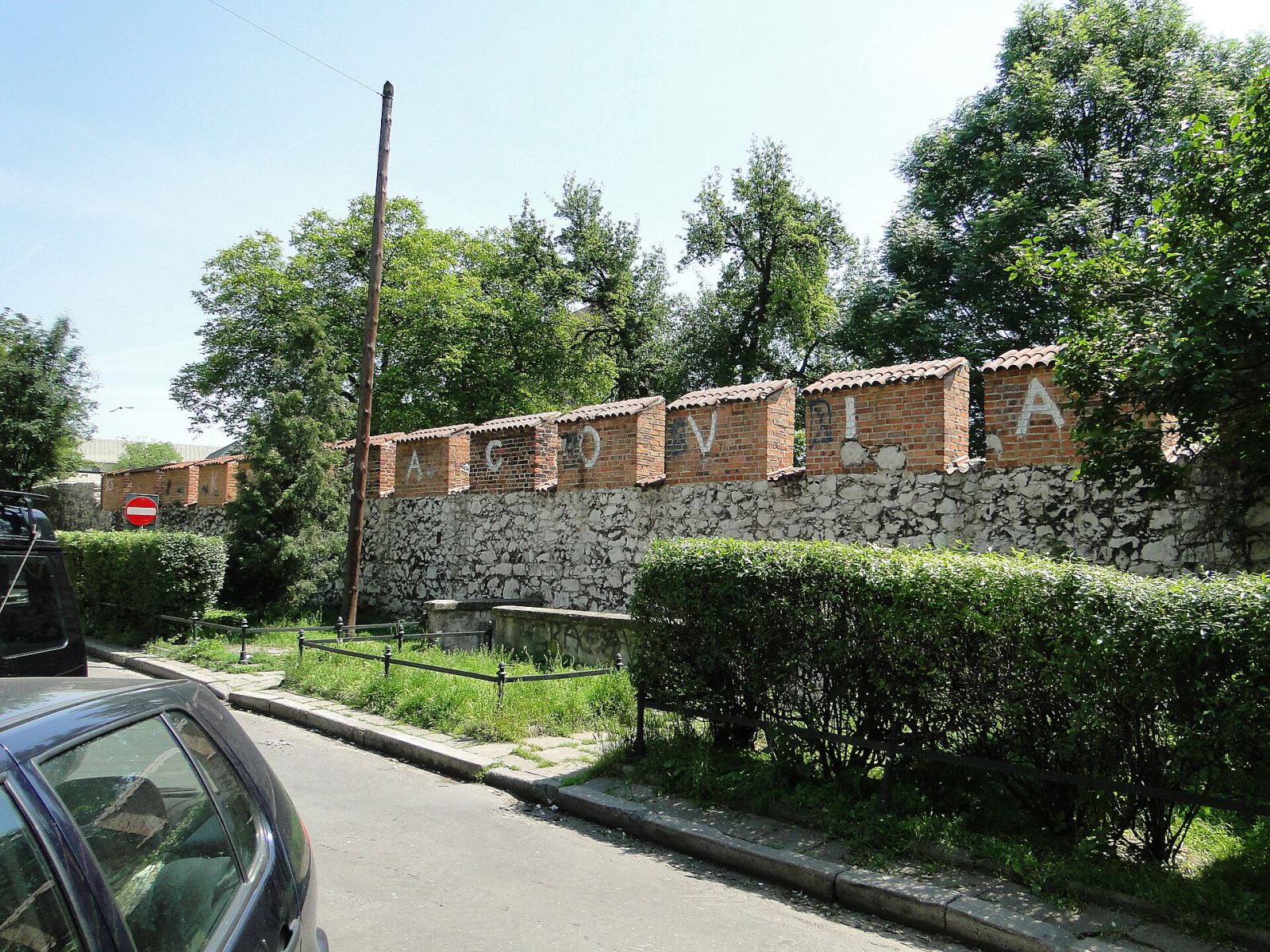 D. mur obronny miasta Kaziemierza, Kraków