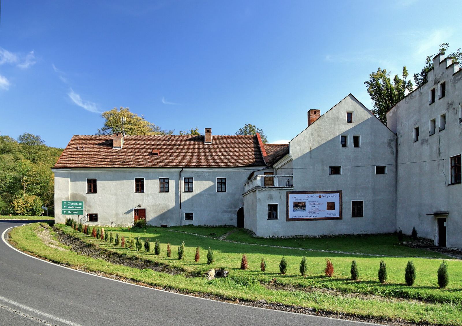 Zamek, Dzięgielów