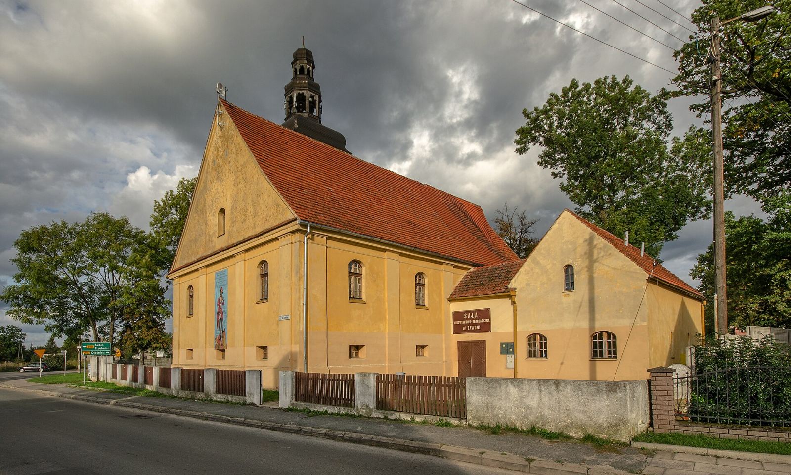 Kościół ewangelicki, Zawonia