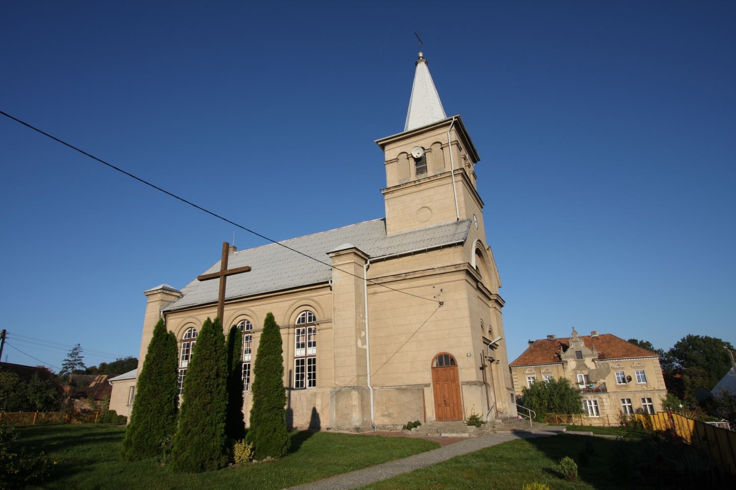 Kościół ewangelicki, ob. rzymskokatolicki filialny pw. św. Józefa, Rogoziniec