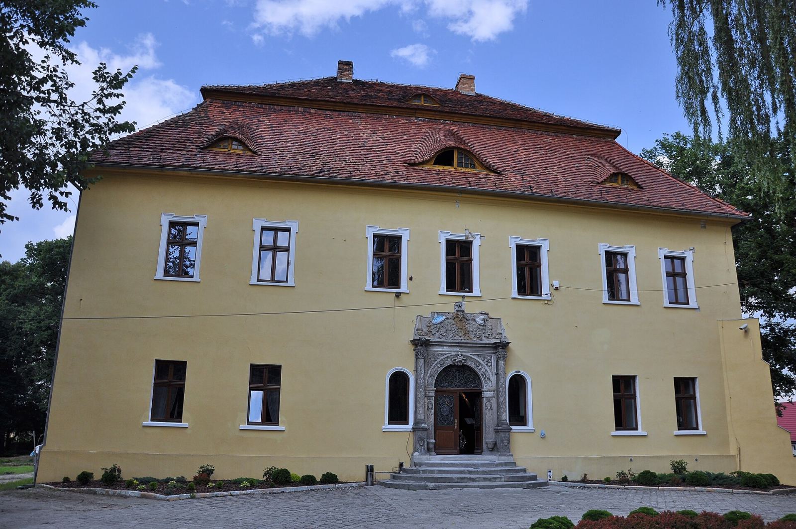 Dwór, Mojęcice