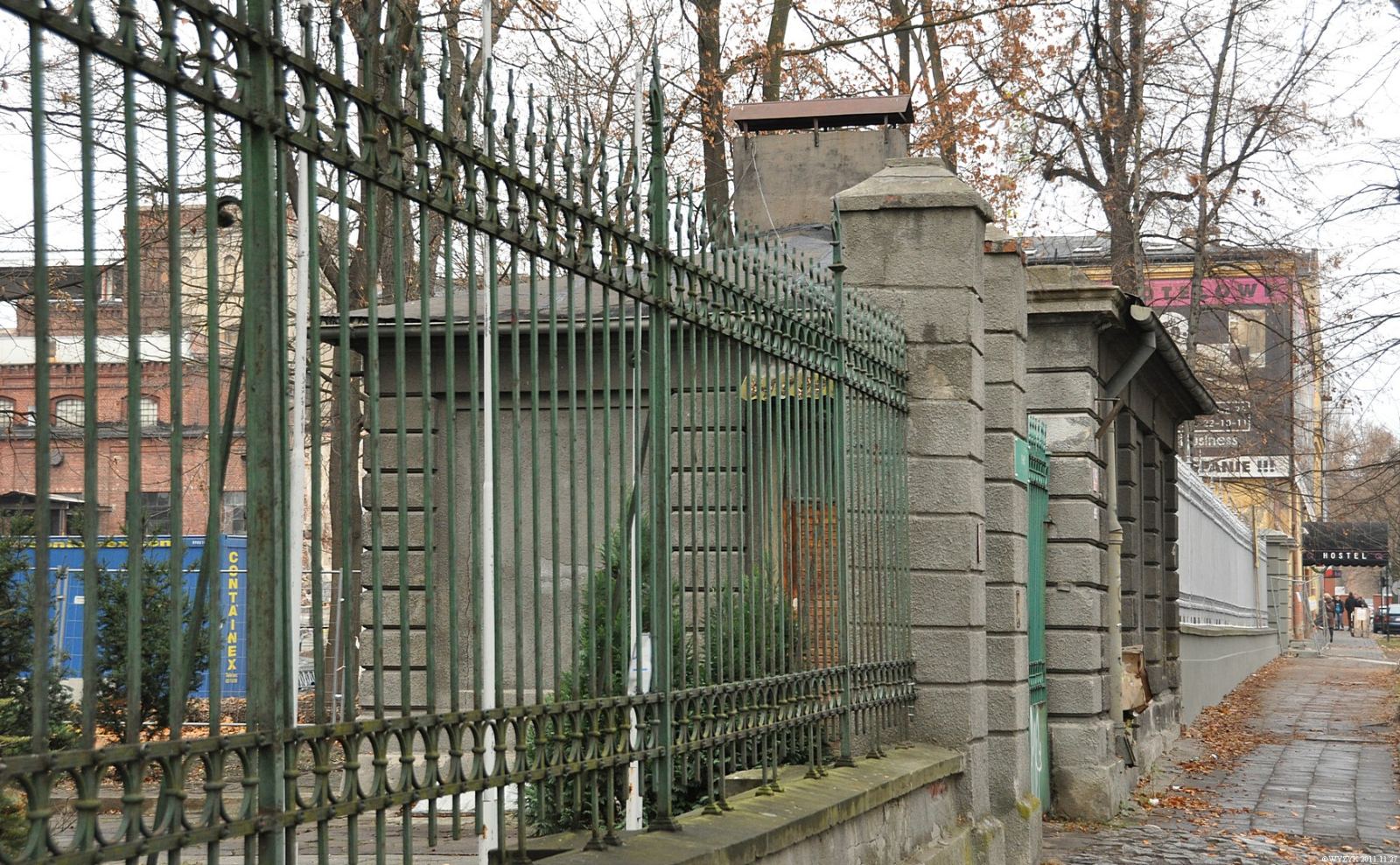 Ogrodzenie, Łódź