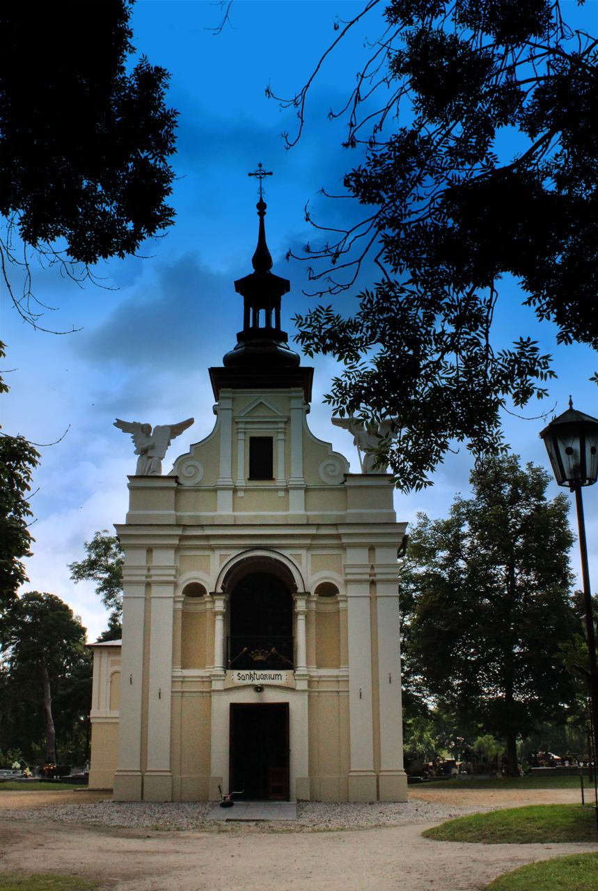 Kościół cmentarny pw. Najświętszej Marii Panny, ob. filialny pw. Imienia Maryi, Złotniki