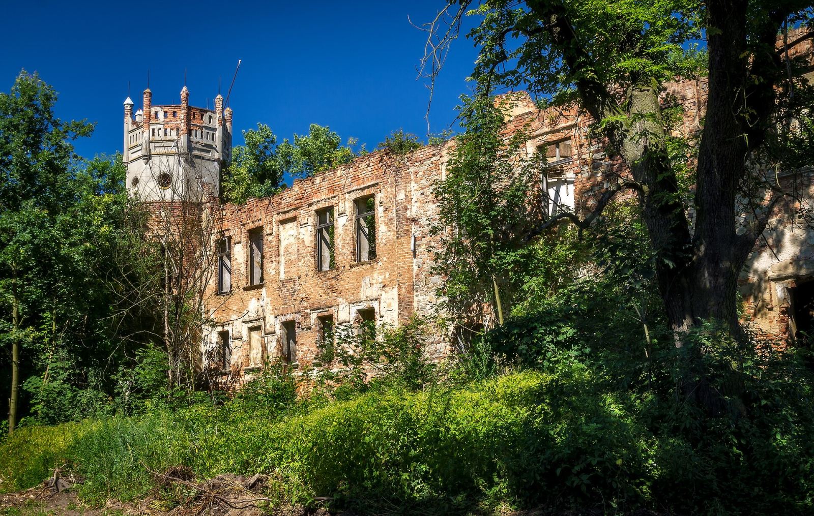 Ruina pałacu, Marszowice