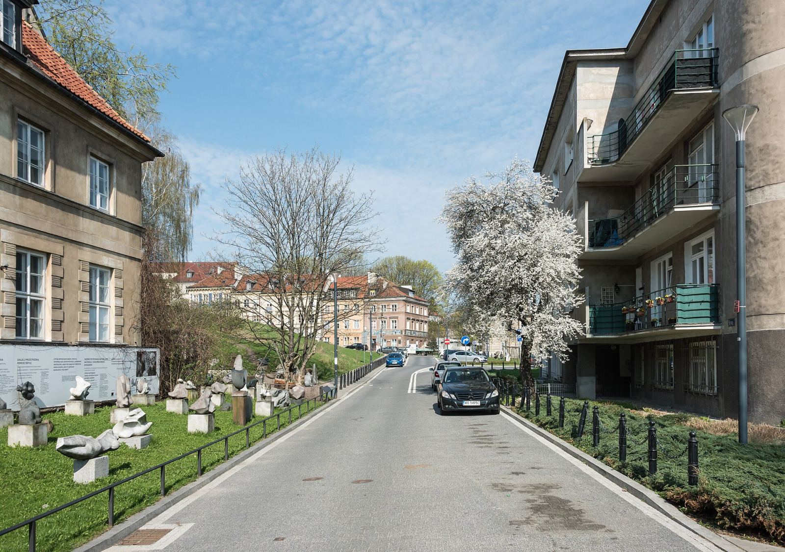 Założenie urbanistyczne ulicy Bugaj, Warszawa