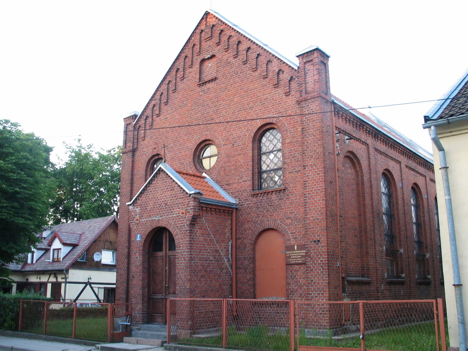 Synagoga, ob. cerkiew pw. Przemienienia Pańskiego, Mrągowo