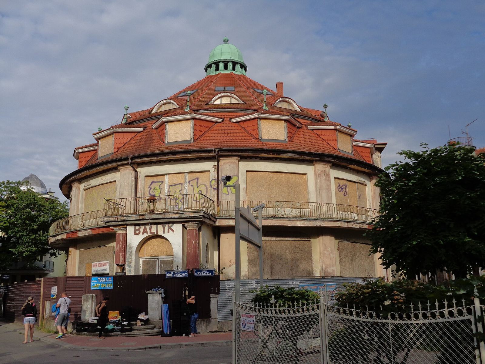 D. hotel Seeblick, ob. Dom Wczasowy Bałtyk, Międzyzdroje
