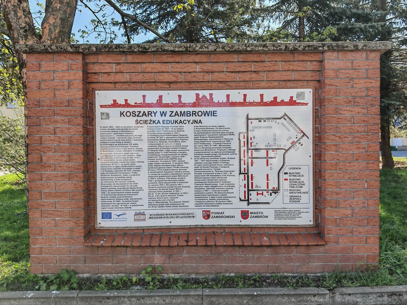 Zespół koszar szkoły artyleryjskiej, Zambrów