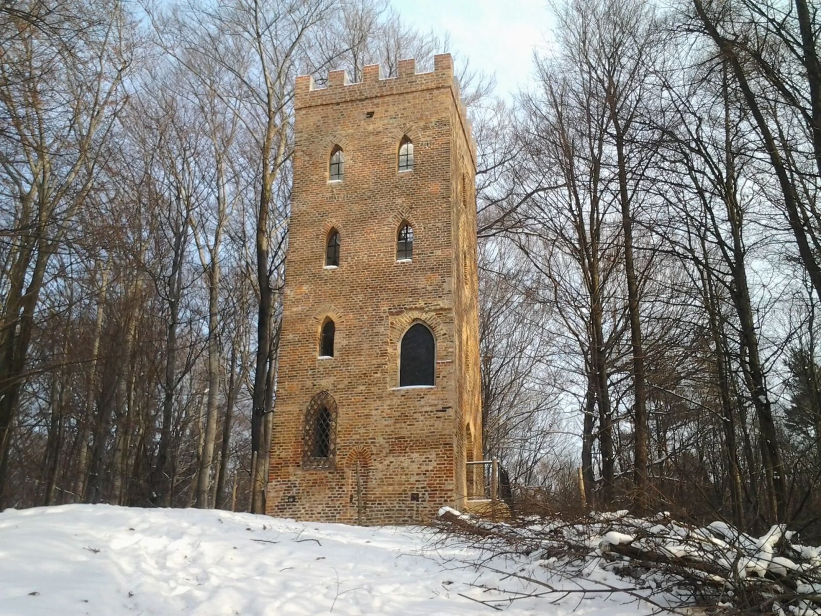 Wieża romantyczna, tzw. Baszta Rycerska, Wodzisław Śląski